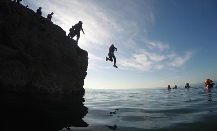 Coasteering adventures in Gower + across Wales